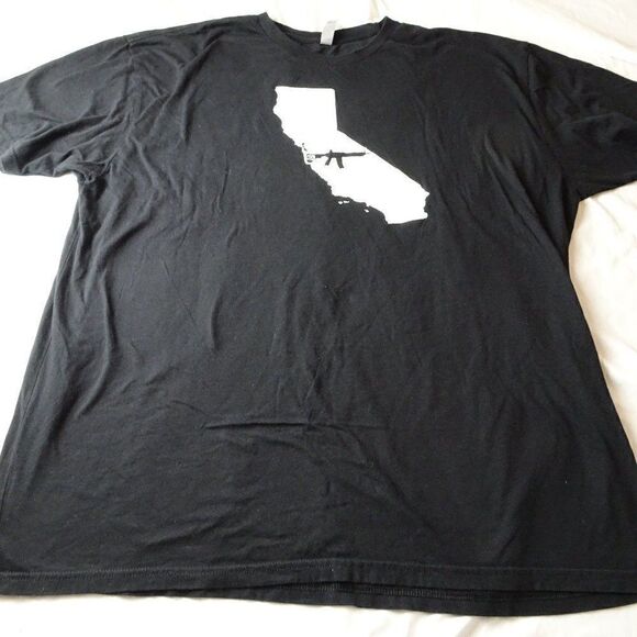 Next Level Apparel California Black Shirt Size 3XL - Picture 3 of 8